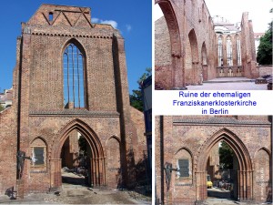 Ruine der Franziskanerklosterkirche, 2004/05